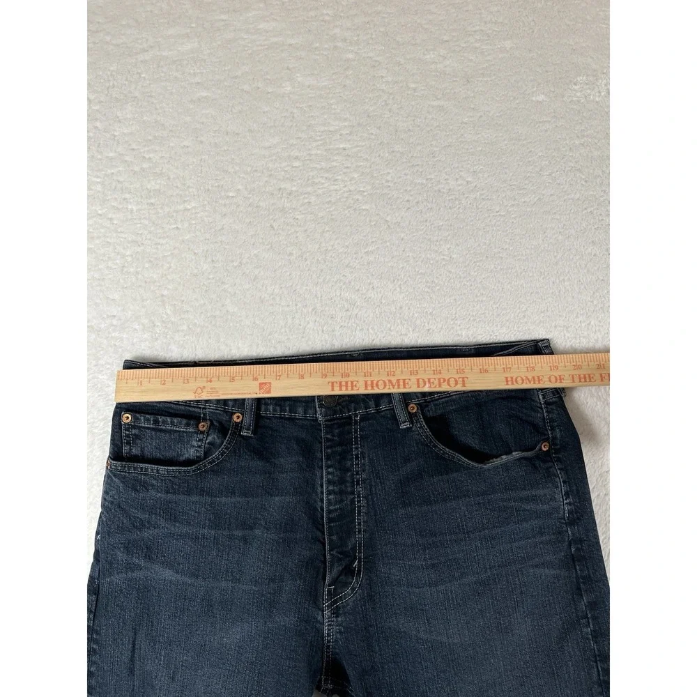 Levis 505 Straight Leg Stretch Dark Wash Jeans Bundle Men's Sz 38x32 (38x31)